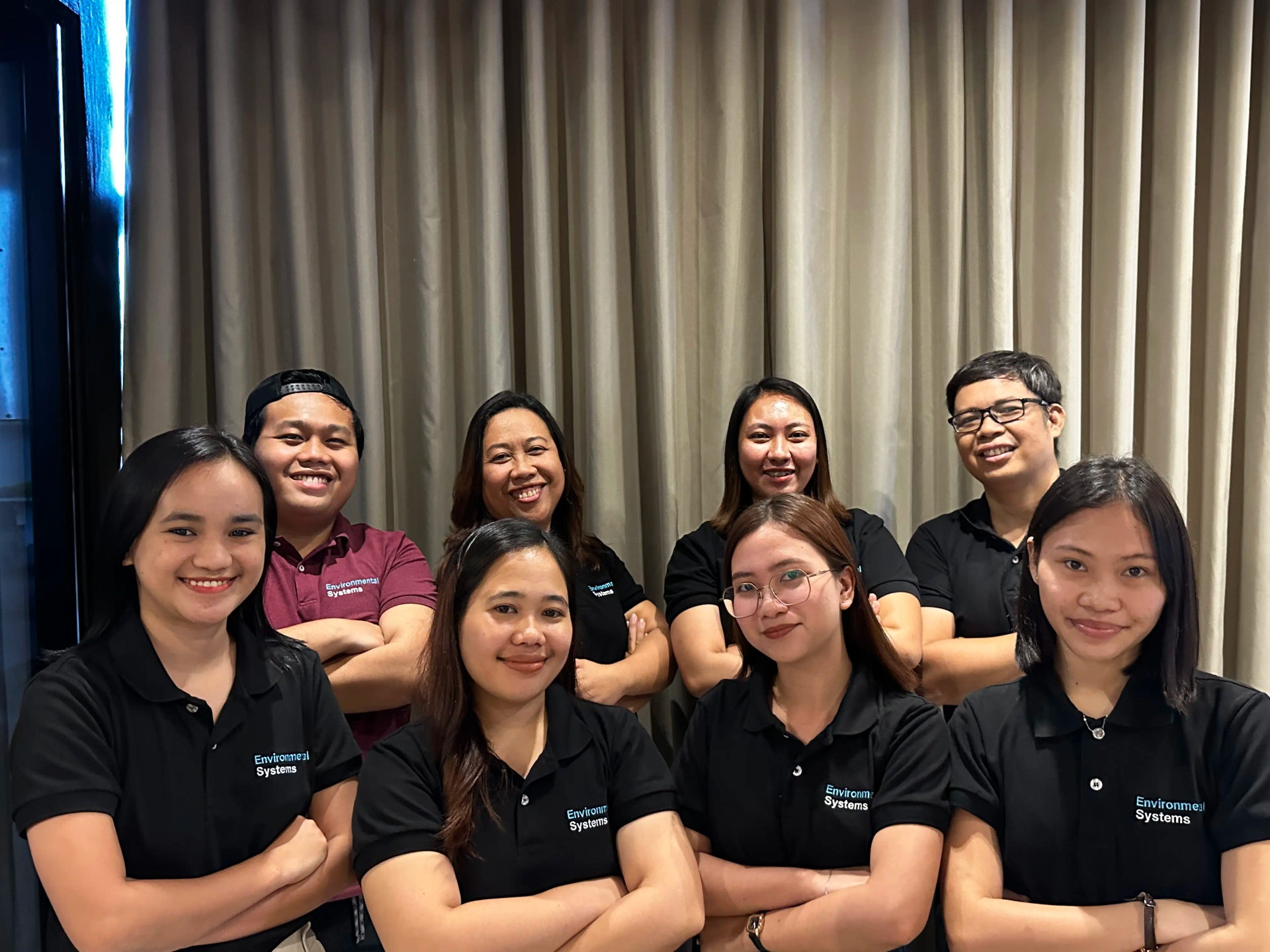 Environmental scientists at work